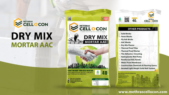 Cell O Con Dry Mix Mortar For AAC