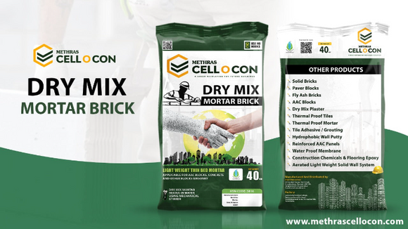 Cell O Con Dry Mix Mortar for Bricks